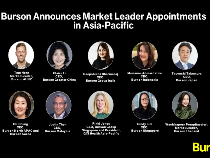 Burson Names APAC Market Leaders 